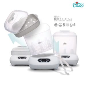Cattoda เครื่องนึ่งขวดนม Fico